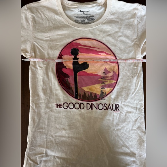 NWT Disney store The Good Dinosaur T Shirt size XS - Picture 4 of 5